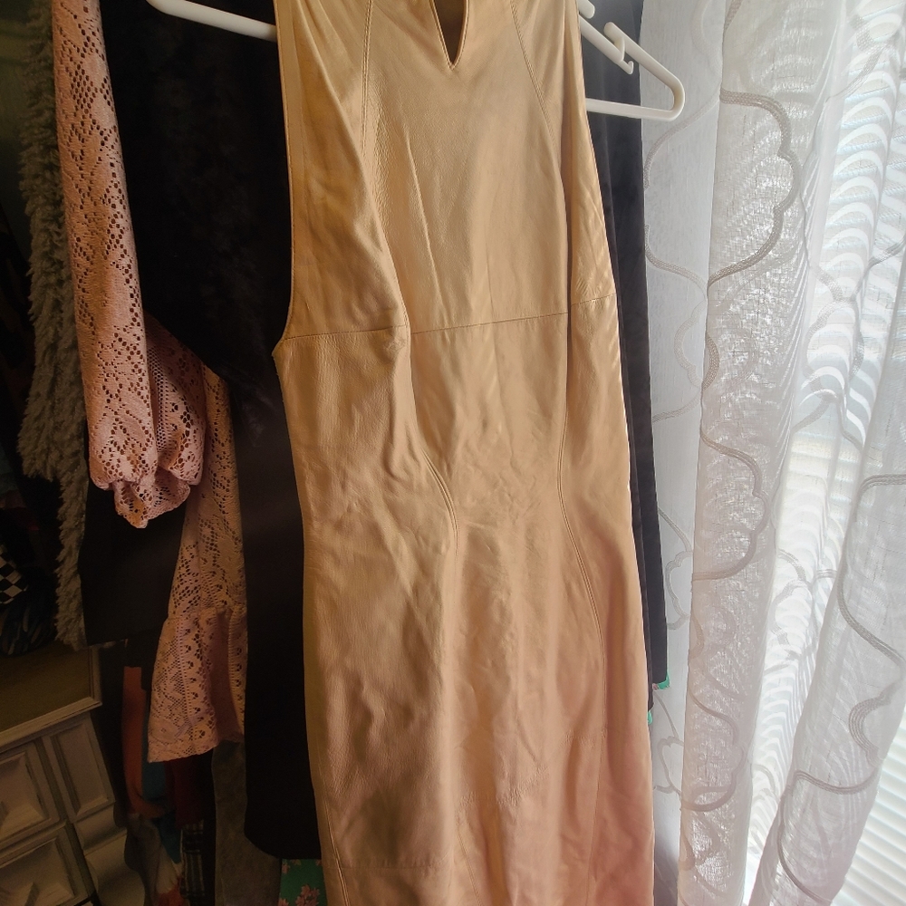 Allison Goulard Paris, size 6, champagne